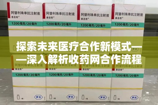 滁州探索未来医疗合作新模式——深入解析收药网合作流程